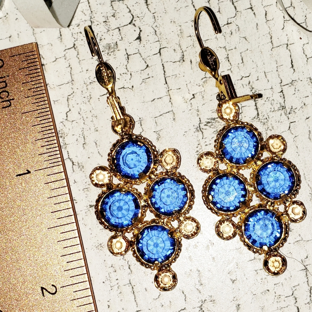 💙Sorrelli Beautiful Blue Chandelier Earrings. - Picture 8 of 8